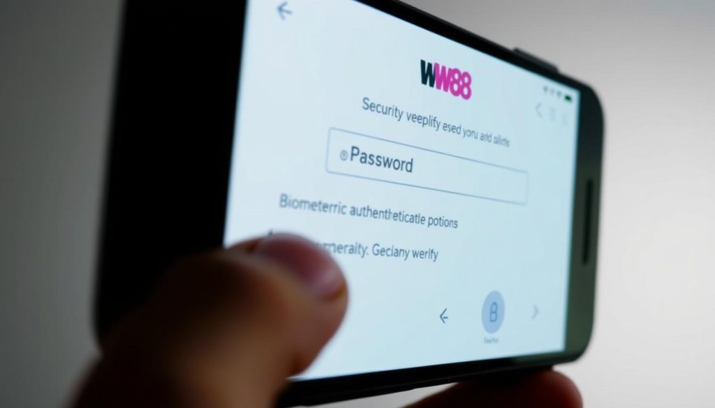 w88 mobile security verification