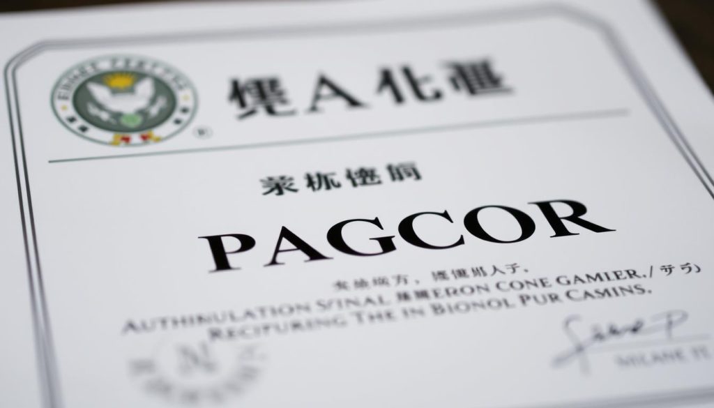 ใบอนุญาต PAGCOR