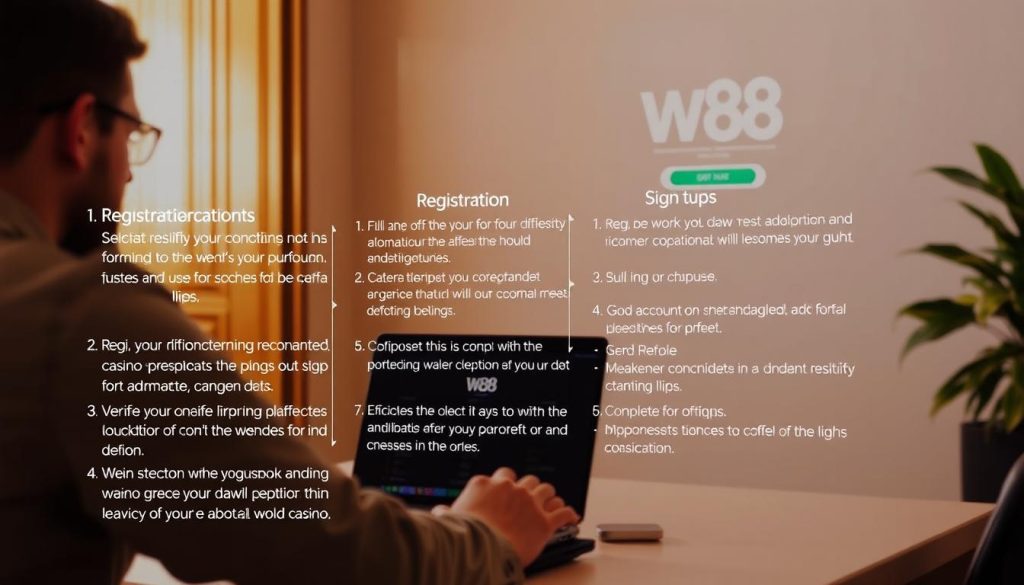 วิธีสมัคร W88